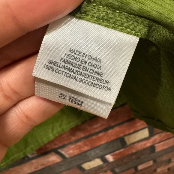 liz claiborne green blouse - Picture 7 of 8